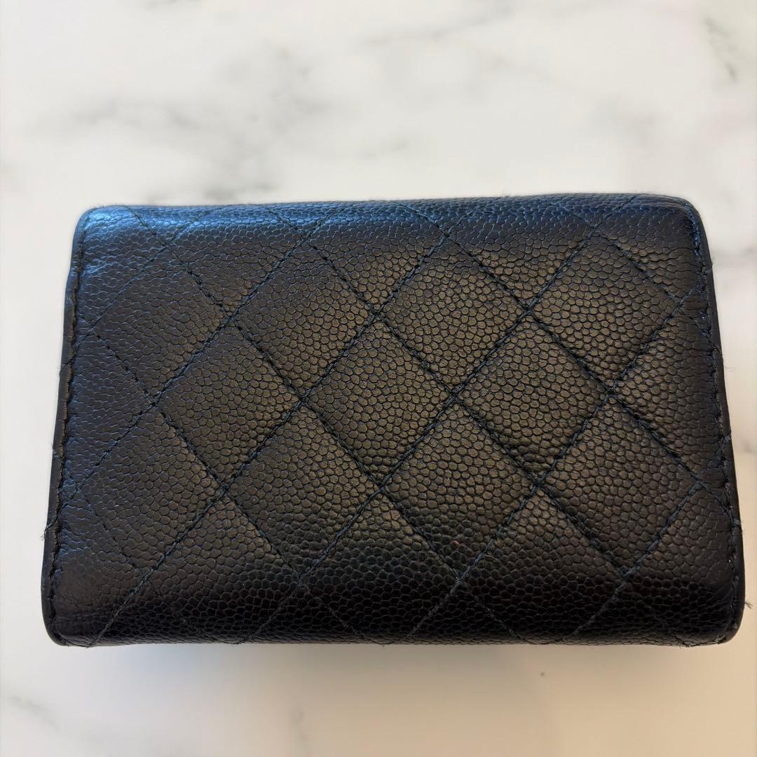 CHANEL ボーイシャネル 三つ折り財布