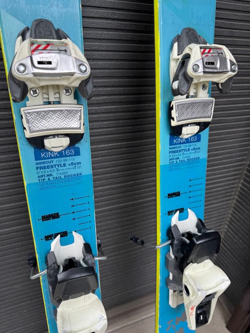 Volkl kink 163cm スキー ビンディング セット