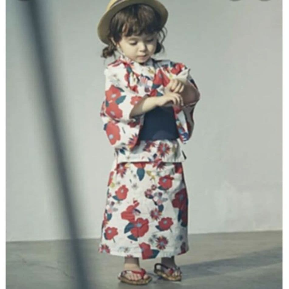 マールマール　浴衣　未使用品　3~5歳　100ｃｍ