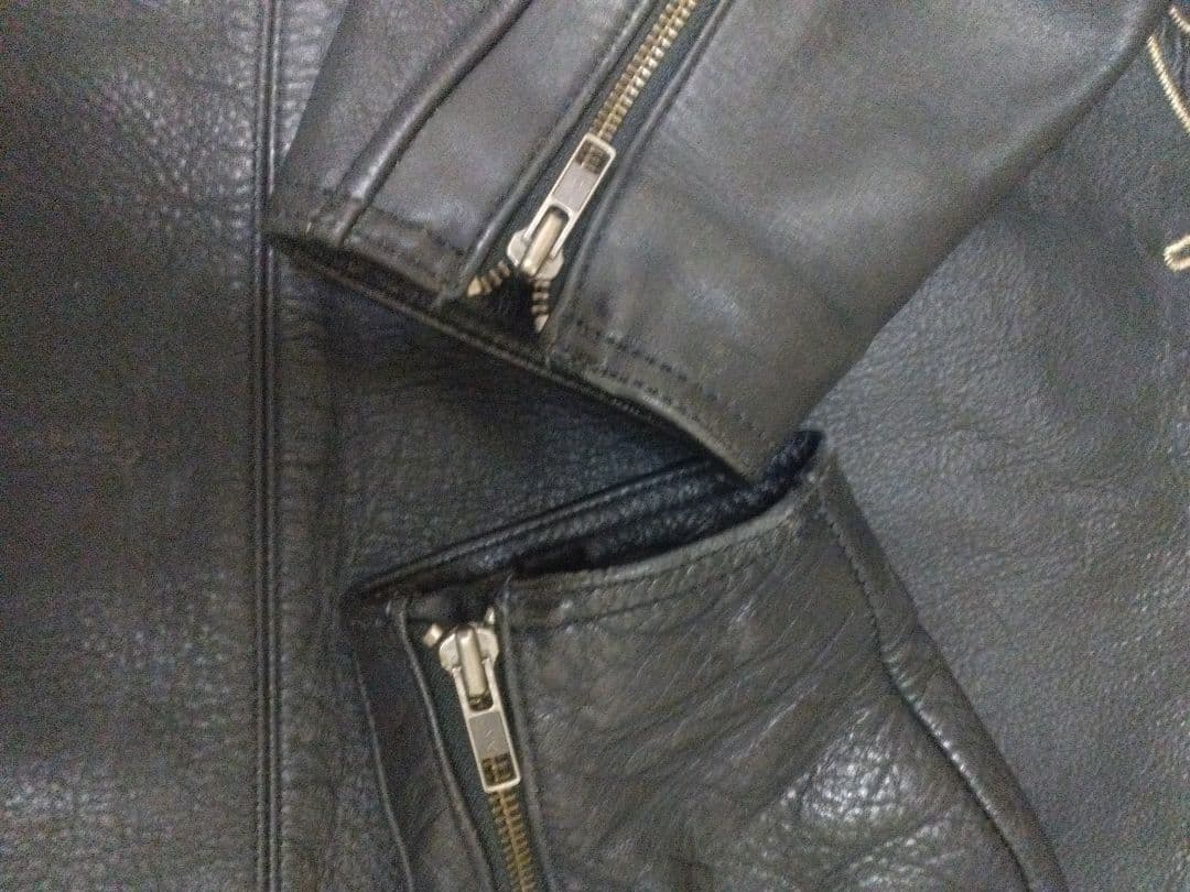 定価11.8万円 ハーレーダビッドソン スカルウィング刺繍 ダブルライダース