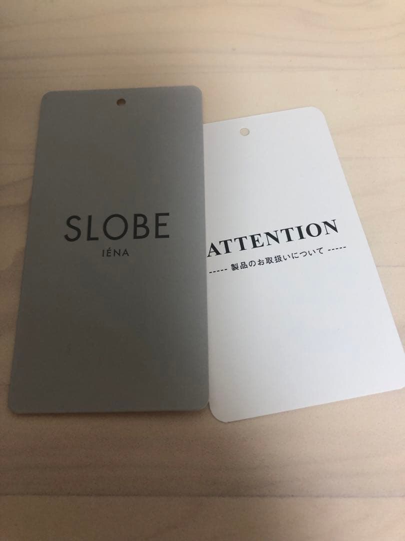 【未使用に近い】SLOBE IENA ホワイト 半袖シャツ フリーサイズ