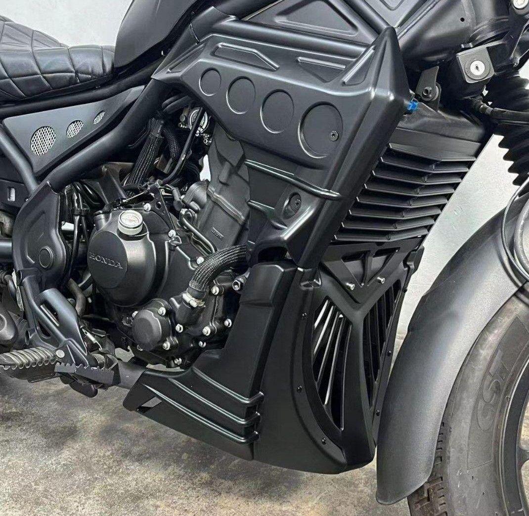 レブル 250 エンジンカウル アンダー カウル ラジエター カバー 3点セット