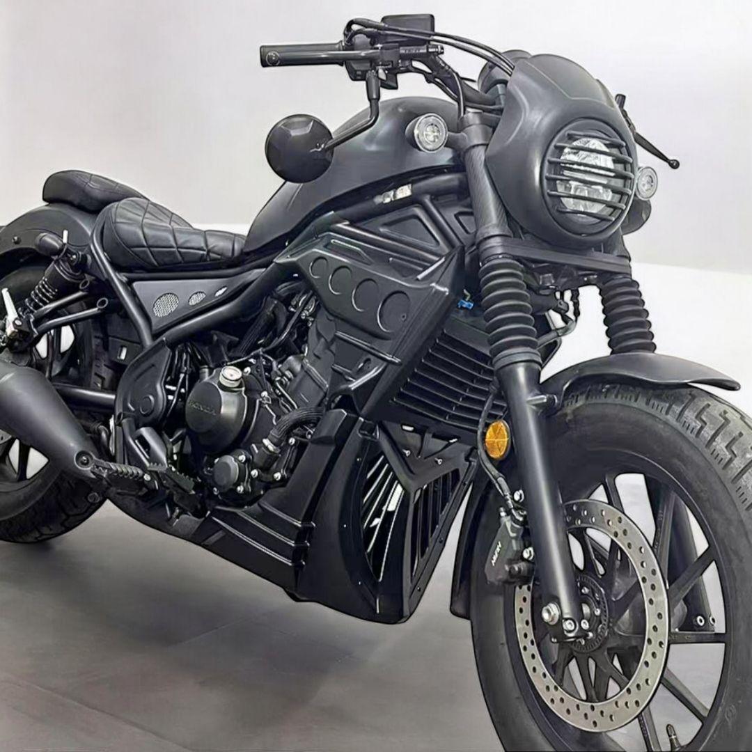 レブル 250 エンジンカウル アンダー カウル ラジエター カバー 3点セット