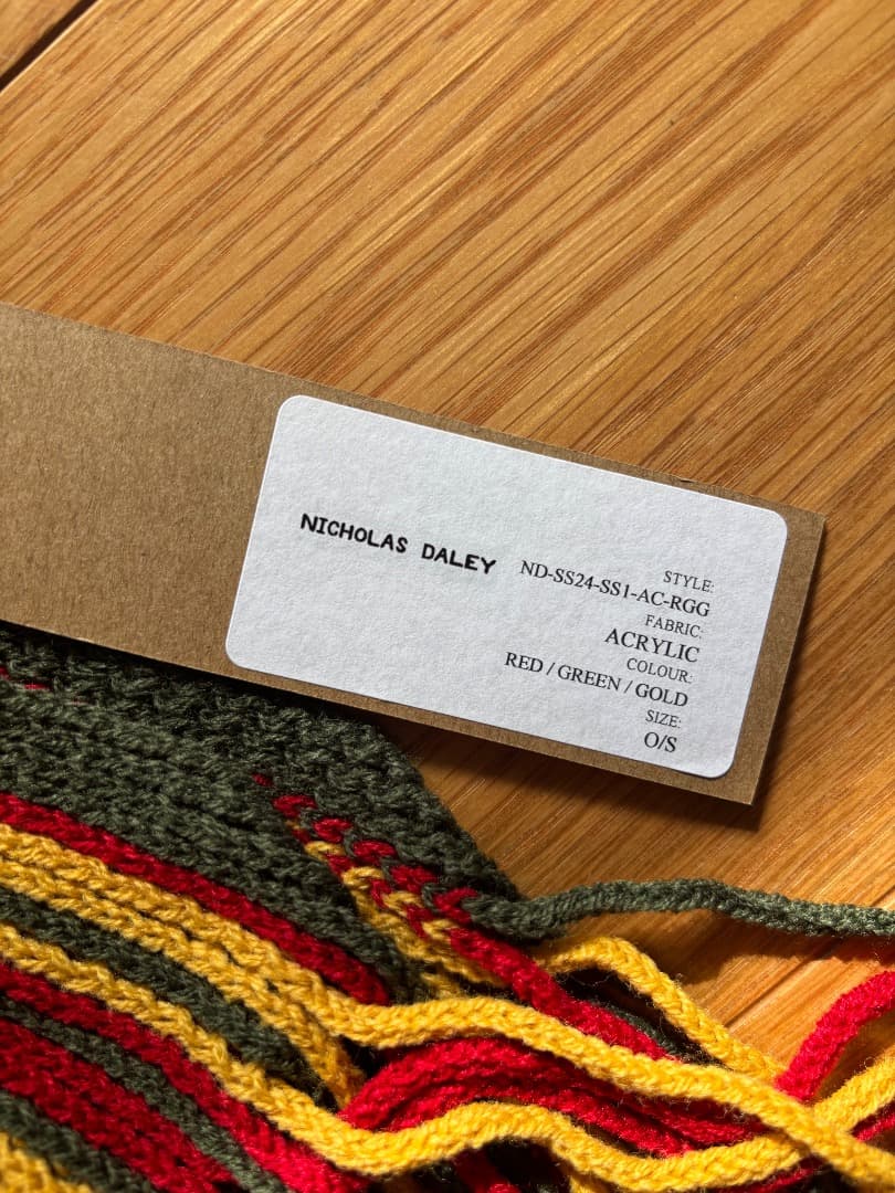 NICHOLAS DALEY SCARF スカーフ マフラー 真新しい