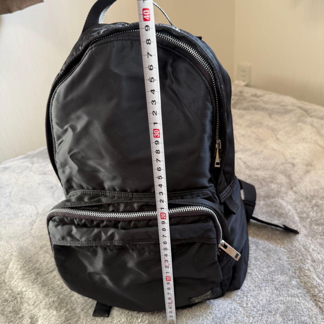 【日本製】PORTER TANKER バックパック 黒 コンパク 補修前提