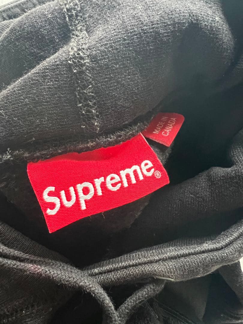 Supreme パテントアーチロゴパーカー ブラック