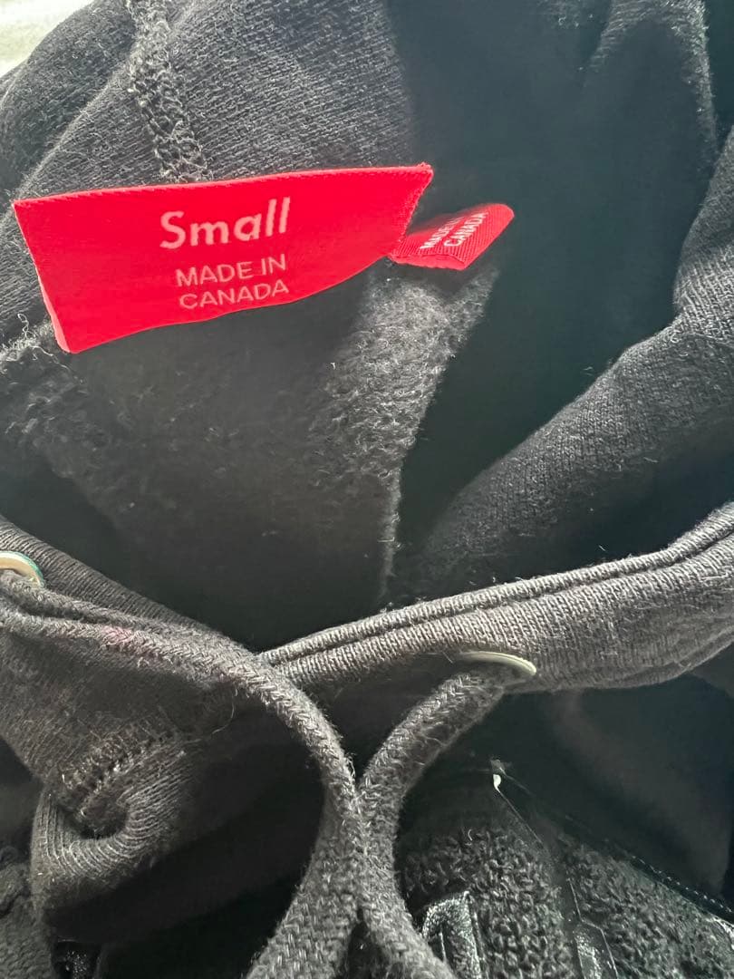 Supreme パテントアーチロゴパーカー ブラック