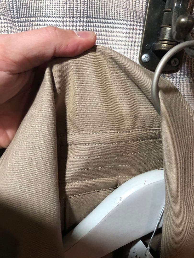 ジャケット・アウター stein / DEFORMATION TRENCH COAT(BEIGE)