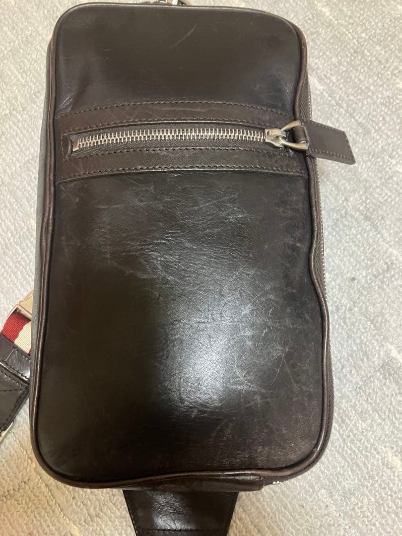 BALLY ボディバッグ　ブラウン系