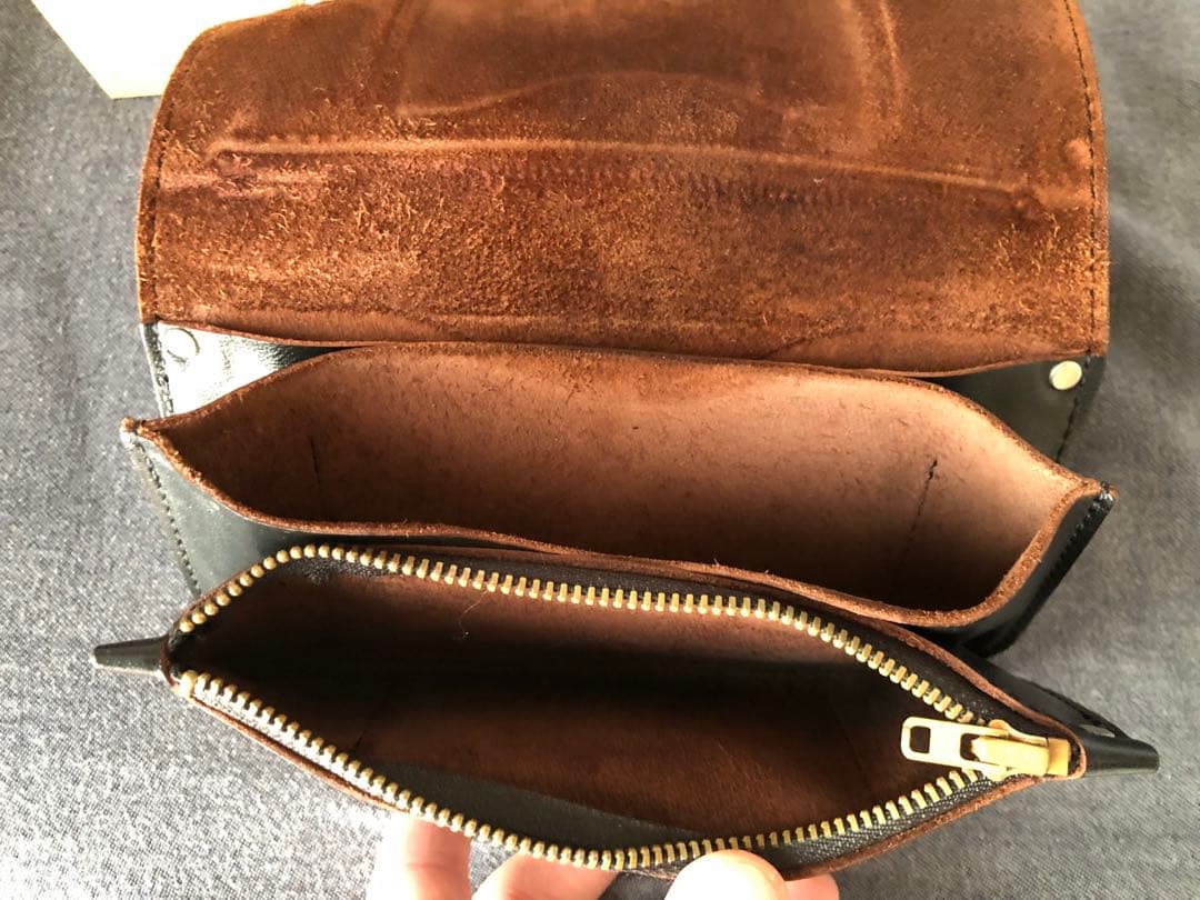 オールドゴッドホースハイドトラッカーウォレット