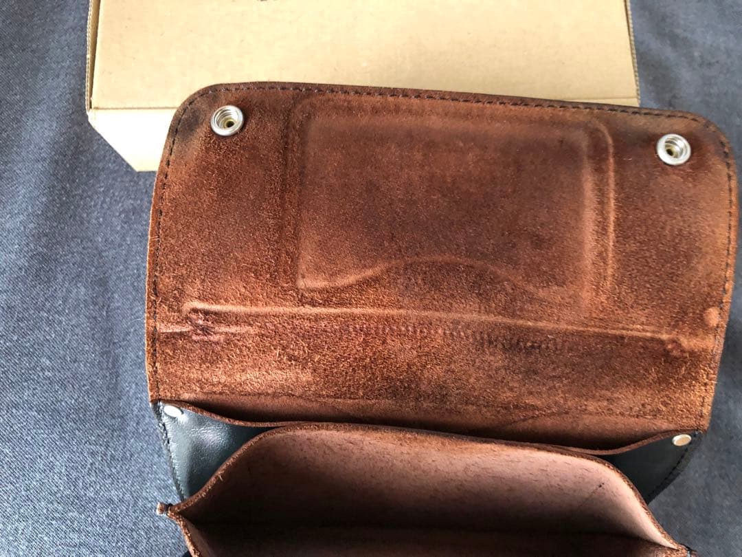 オールドゴッドホースハイドトラッカーウォレット