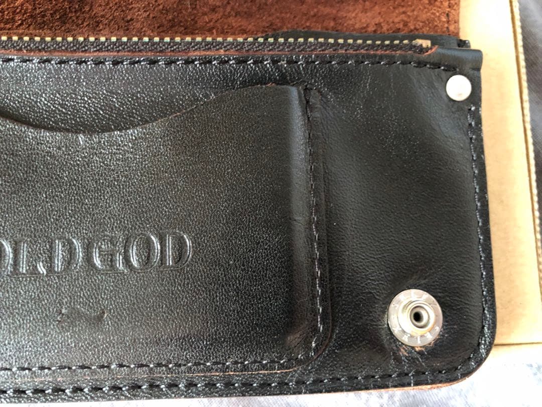 オールドゴッドホースハイドトラッカーウォレット