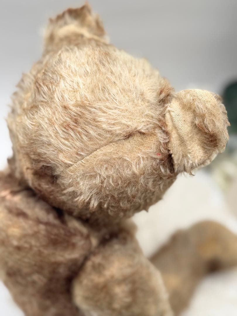 ち*ら様 ハーマン■1930's～1950'sアンティーク大型ベア54cm■HE