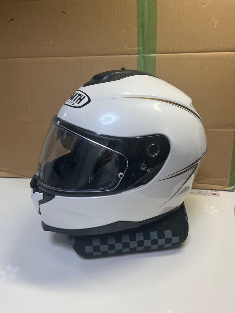 たこち　ヤマハ フルフェイスヘルメット パールホワイト　Ｌサイズ