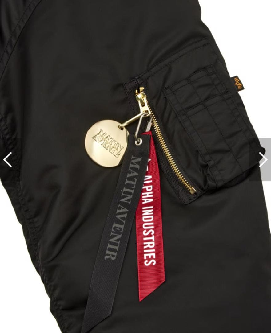 新品未開封‼️【MATIN AVENIR】MA-1 パフィジャケットブラック