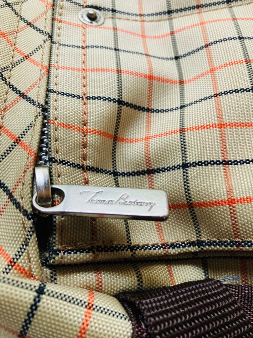 トーマス　バーバリー Burberry チェック柄 ボディバッグ・ウエストポーチ