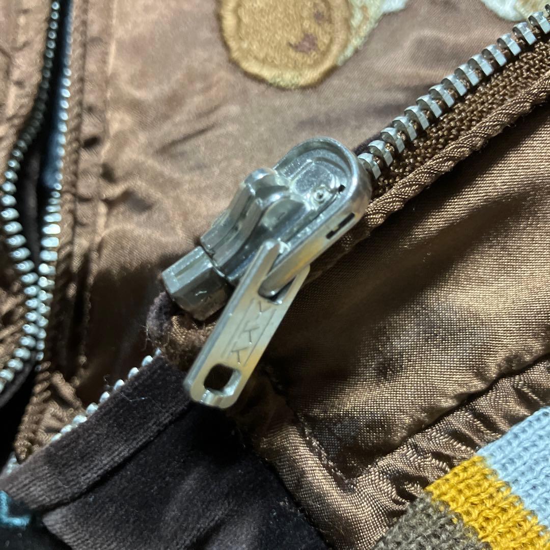 カールヘルム　スカジャン　リバーシブル　ベロア　別珍　ピンクハウス　ヴィンテージ