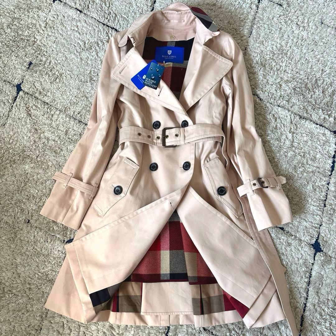 【タグ付き✨】希少色！ブルーレーベルクレストブリッジ　トレンチコート　ライナー