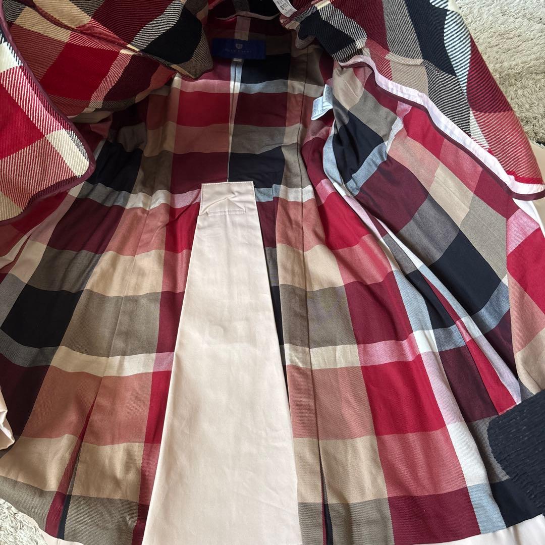 【タグ付き✨】希少色！ブルーレーベルクレストブリッジ　トレンチコート　ライナー