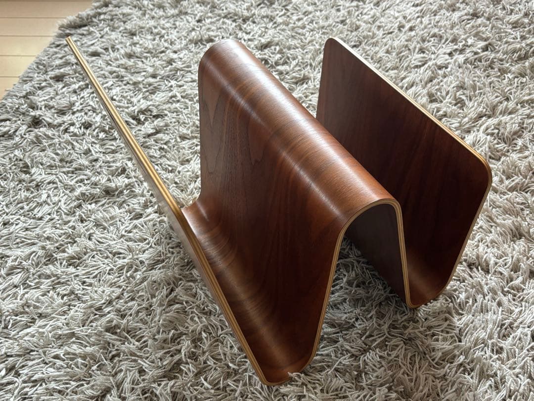 offi/プライウッド/マガジンラック/デザイナー/ミッドセンチュリー/オフィー