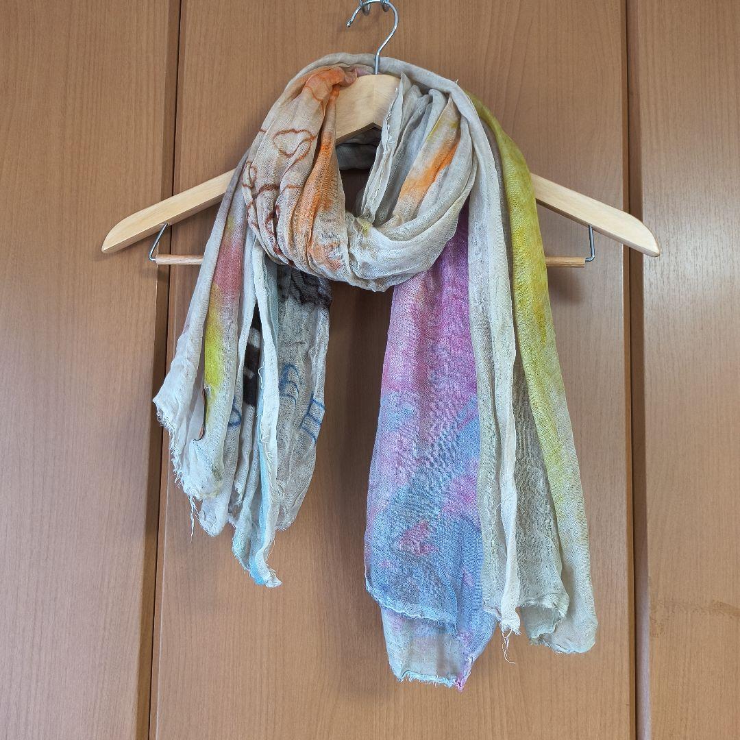 Faliero Sarti　旧イギリスポンド柄ストール　ファリエロ サルティ