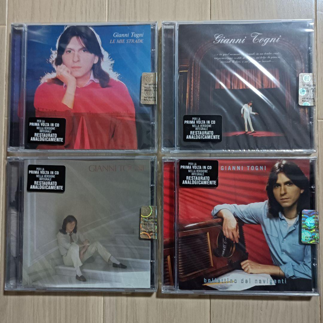 Gianni Togni 廃盤CD 2010リマスター盤 4枚セット 新品未開封