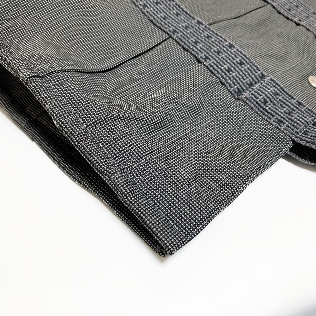 HERMES エルメス エールラインMM トートバッグ グレー