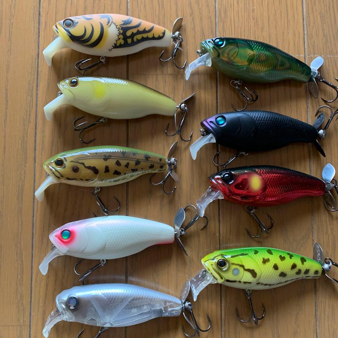 バス釣り引退　ハードルアー開封済未使用90個セット メガバス、デプス、イマカツ等