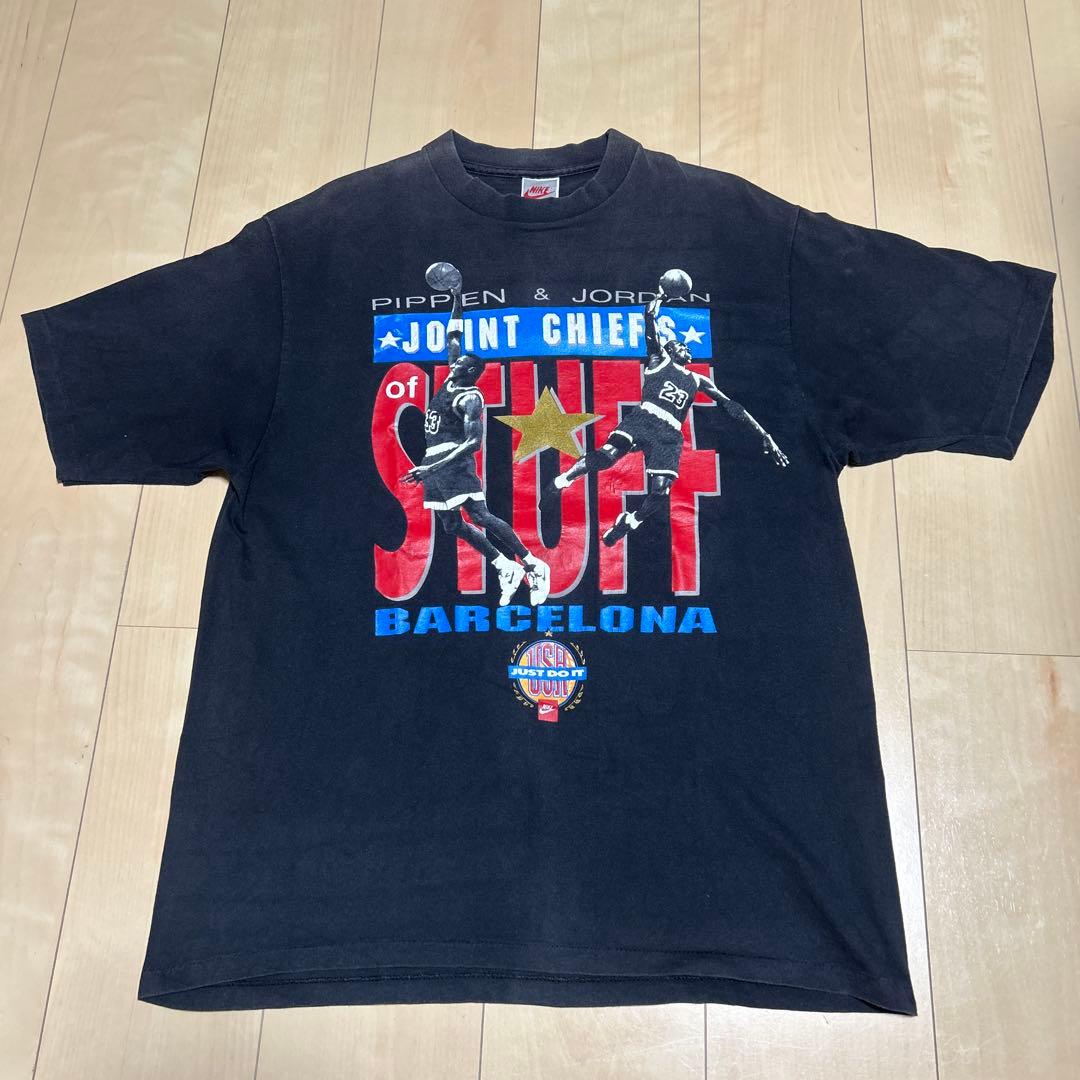 髭おじさんNIKE 90s マイケルジョーダン ピッペン 銀タグ　Tシャツ
