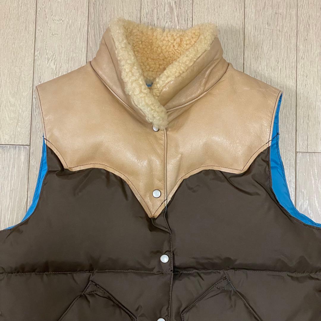 ロッキーマウンテンフェザーベッド　クリスティベスト　ダウンベスト　レディースS位