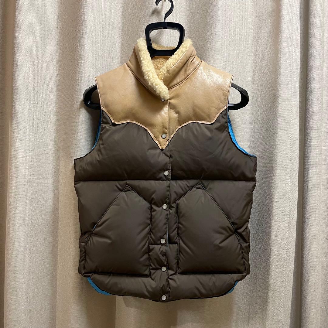 ロッキーマウンテンフェザーベッド　クリスティベスト　ダウンベスト　レディースS位