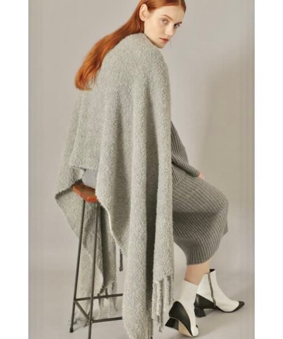 り*な様 大判★定価8万★ADORE BLACK LABEL アルパカ ストール