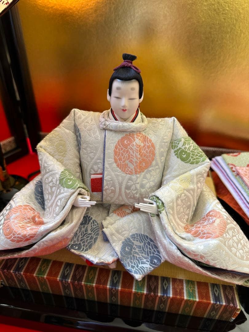 美品　雛人形（ひなにんぎょう）親王飾り　京雛