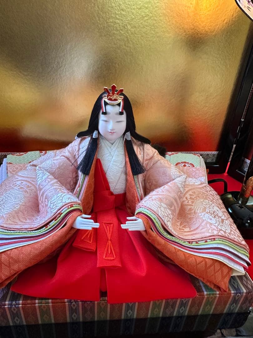 美品　雛人形（ひなにんぎょう）親王飾り　京雛
