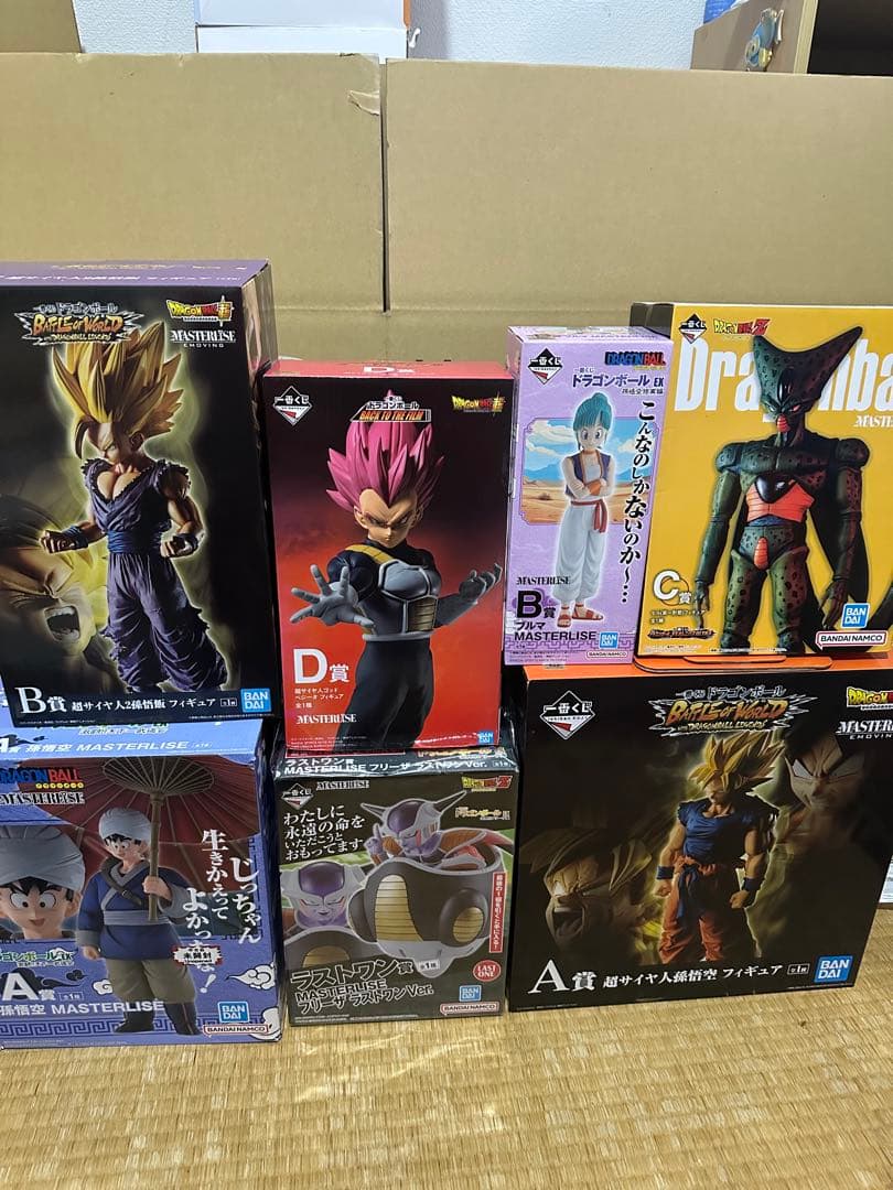 ドラゴンボール　一番くじ　セル第一形態　フィギュア