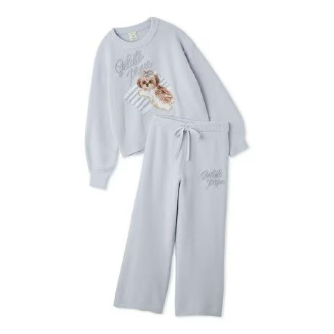 新品未使用 ジェラートピケ シーズー 上下セット