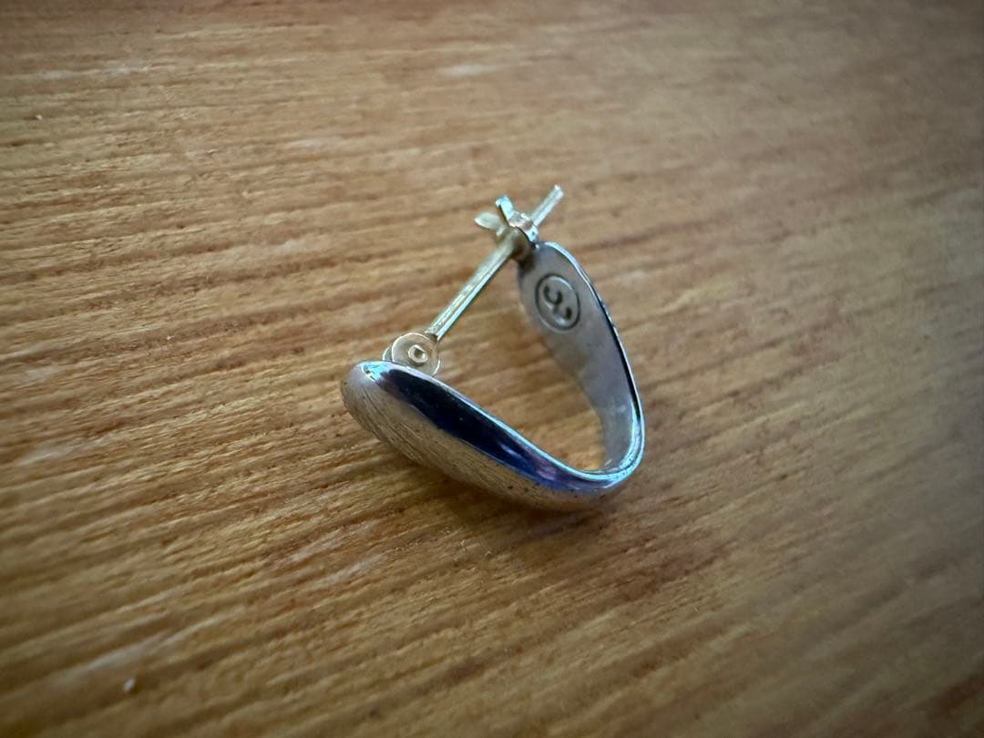 【片耳用】藤原ヒロシ コラボ ピアス HF 002 シルバー メンズ レディース