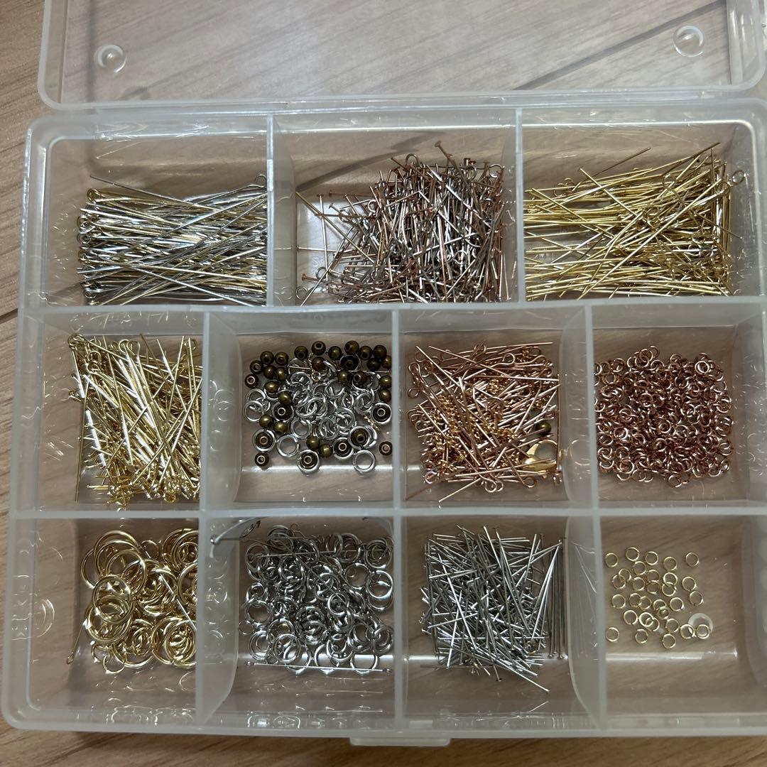 ハンドメイド ピアス アクセサリーパーツ 色々セット パーツ