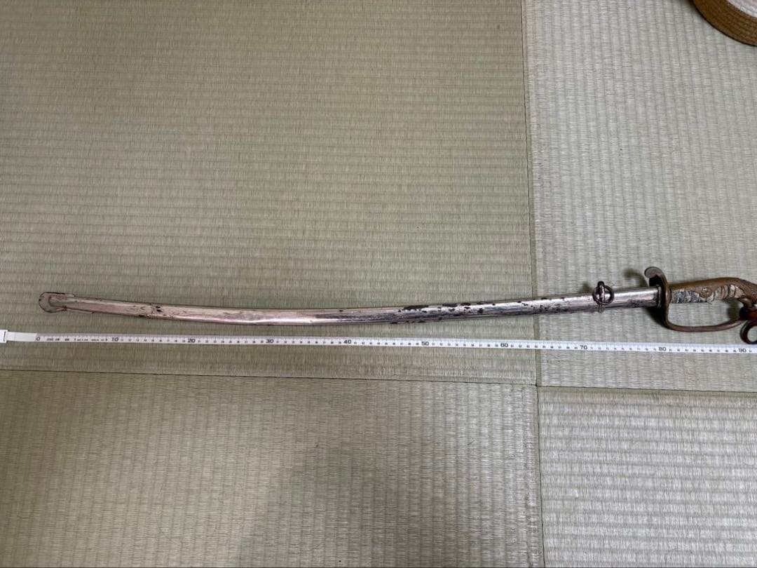 旧日本軍 指揮刀 旗棒 模造刀 サーベル 軍刀 帝国陸軍 海軍 日本軍