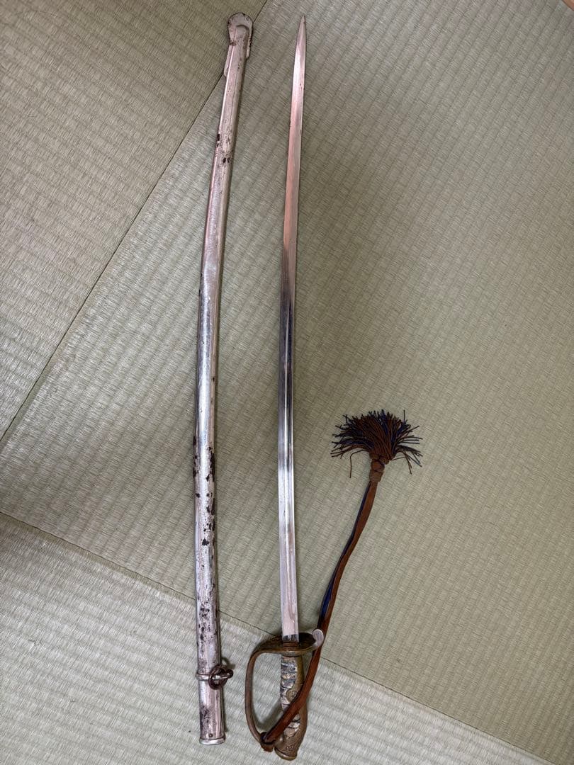 旧日本軍 指揮刀 旗棒 模造刀 サーベル 軍刀 帝国陸軍 海軍 日本軍
