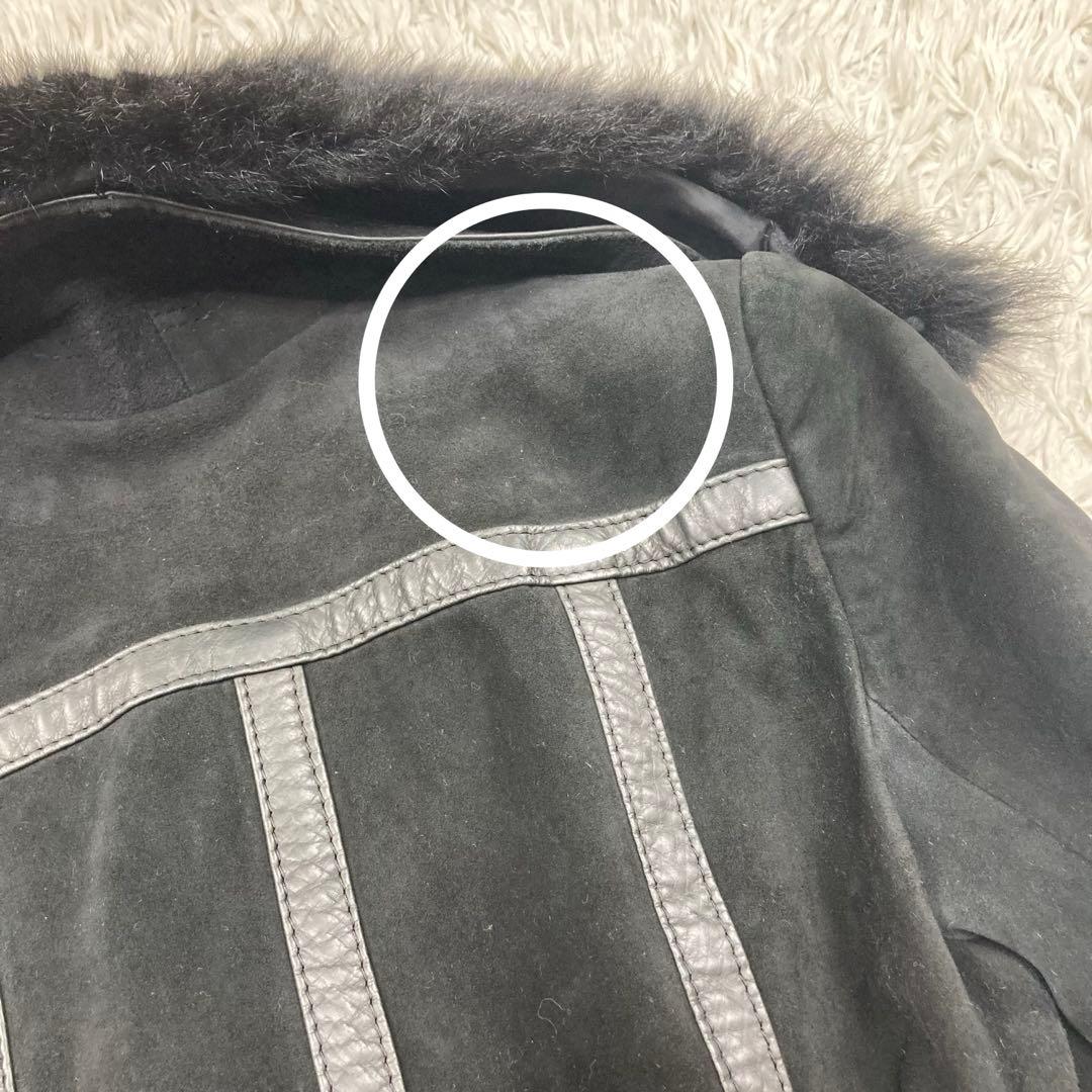 90s ヴィンテージ Max Mara マックスマーラ 牛革 レザーコート