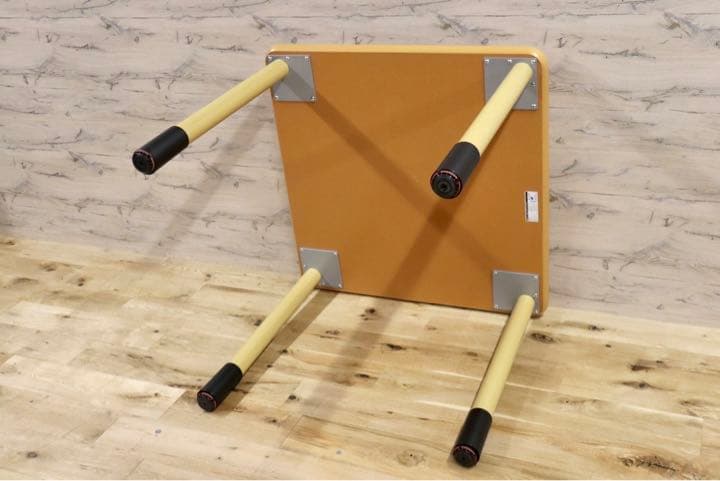 GMFH228○パブリック T25MN 昇降アジャスター付き 抗菌テーブル 塩ビ