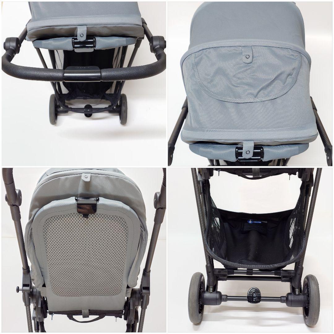 サイベックス メリオカーボン ベビーカー モニュメントグレー 2023年