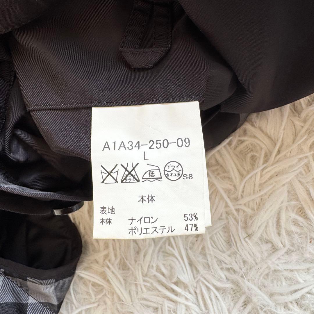 美品　バーバリーロンドン　トレンチコート　キルティングライナー　Lサイズ　黒