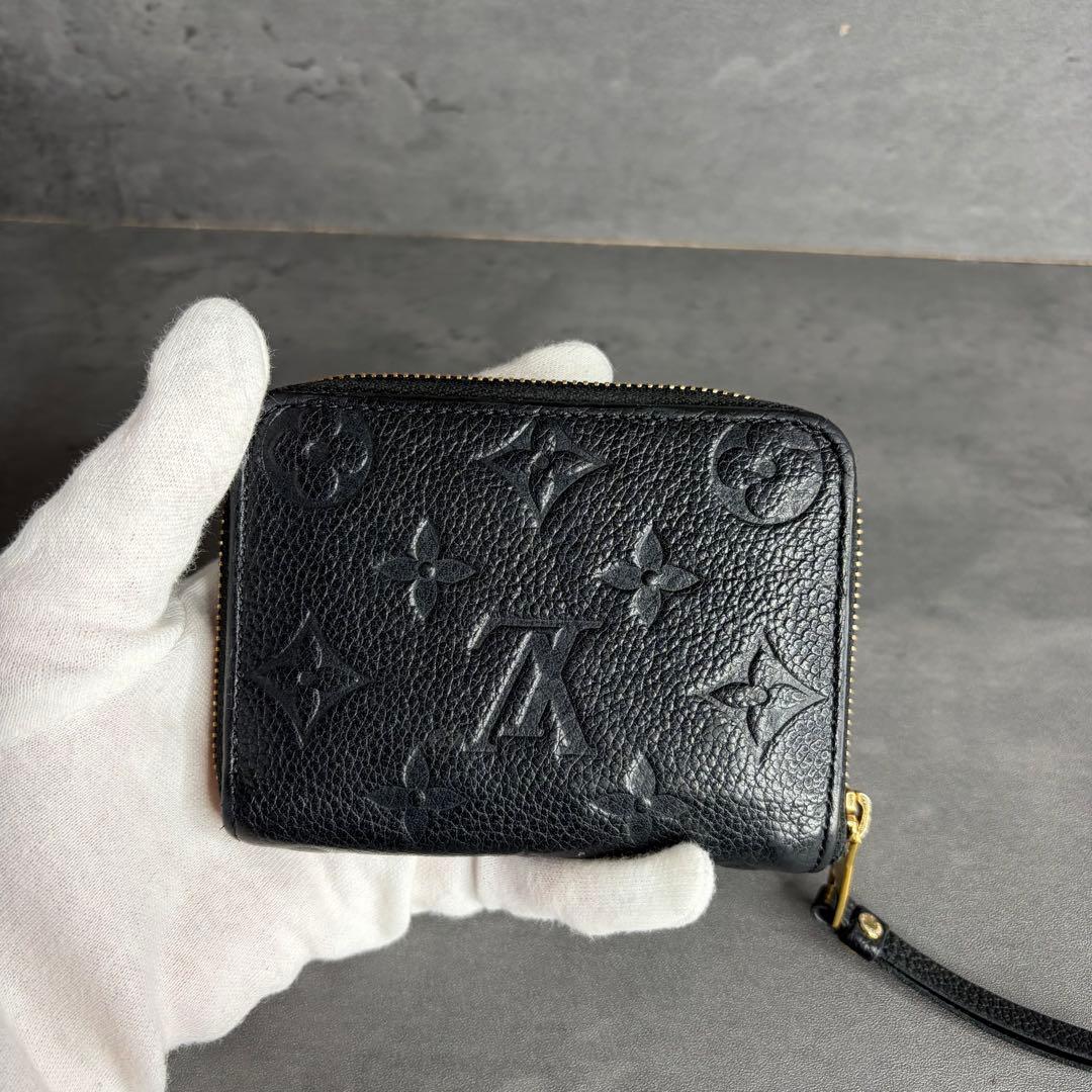 【RFID搭載】ルイヴィトン モノグラム アンプラント ジッピーパース 黒