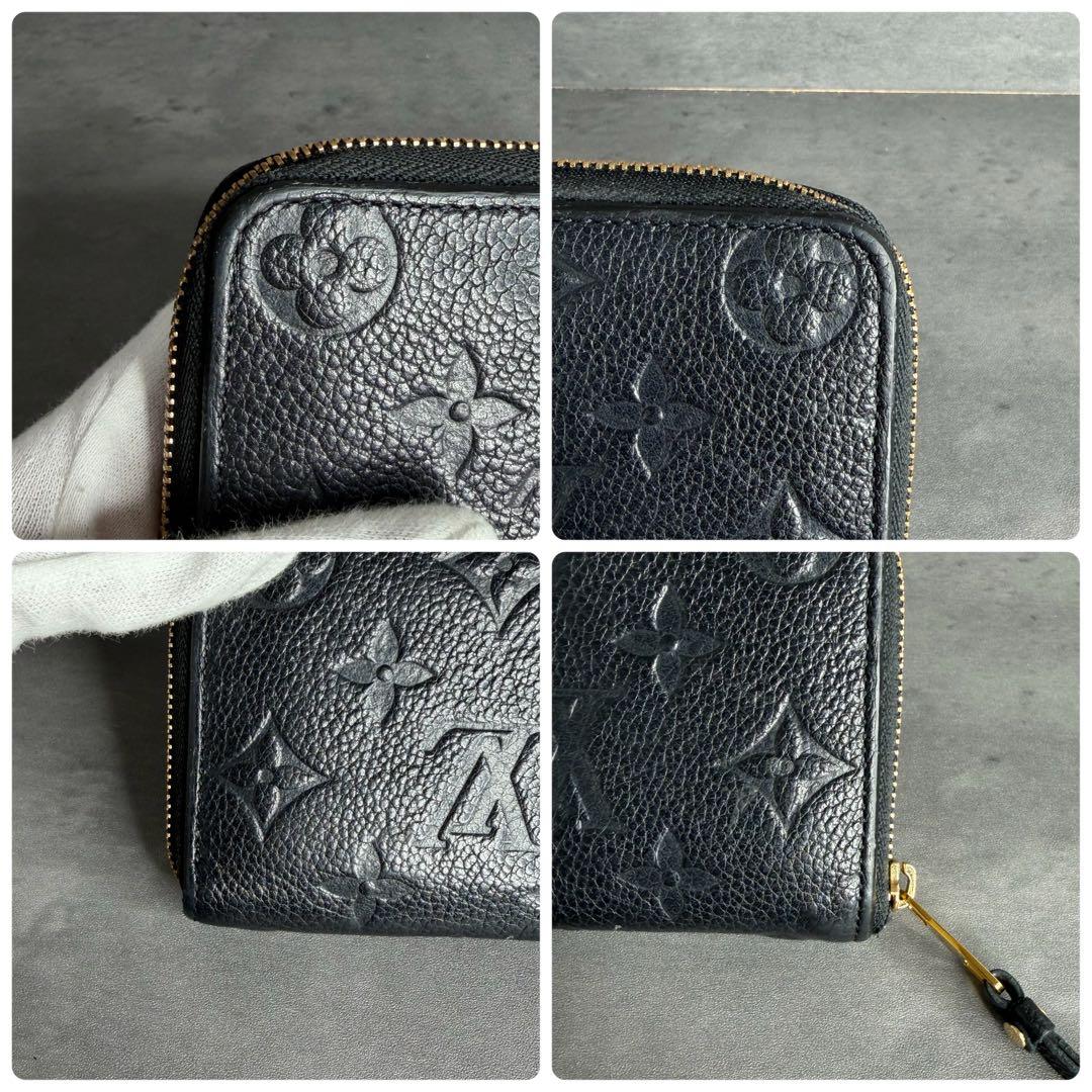 【RFID搭載】ルイヴィトン モノグラム アンプラント ジッピーパース 黒