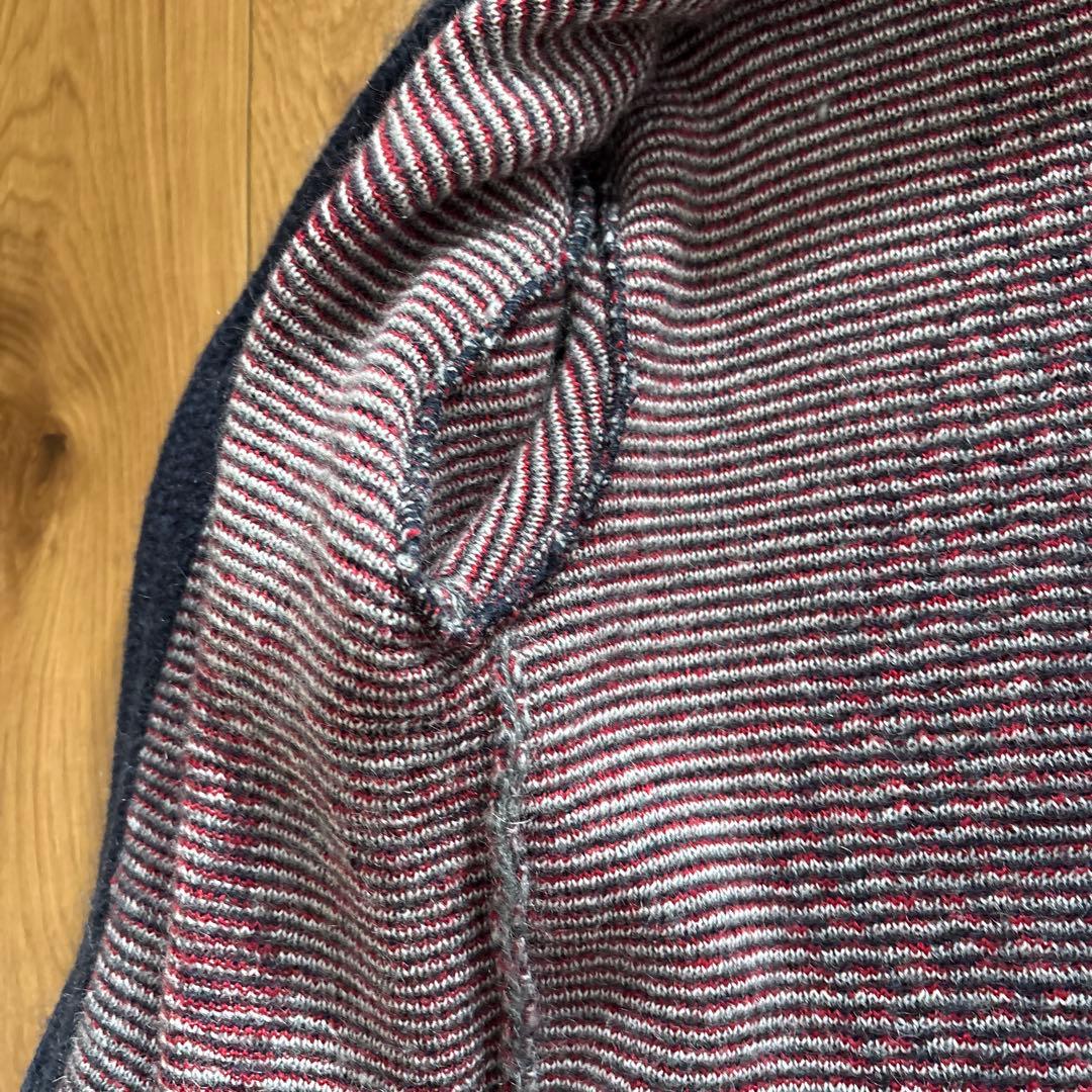 未使用メンズ　NEEDLESニードルス　モヘアカーディガン パピヨン柄 L