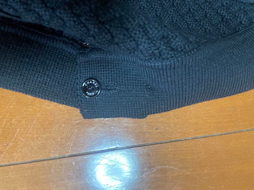 CHANEL 素敵なブラックスカート サイズ38