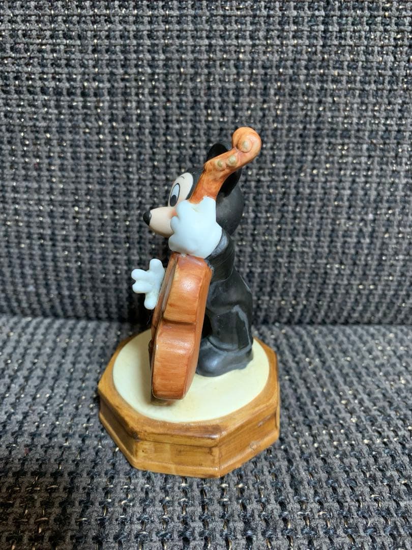 希少 レア ディズニー ミッキー＆フレンズ 陶器 フィギュア オルゴール セット