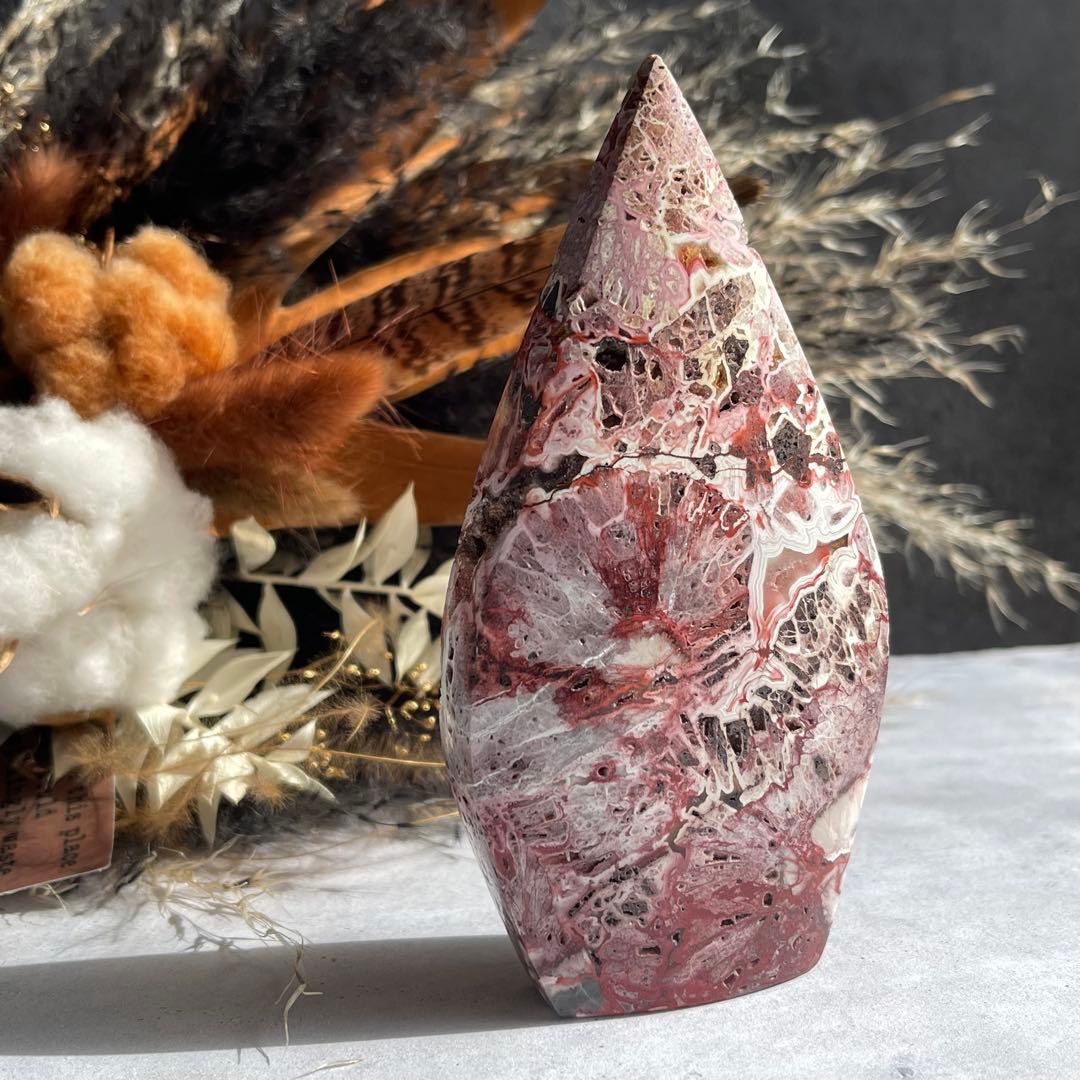 レッド メキシコ アゲート クレイジーレースアゲート